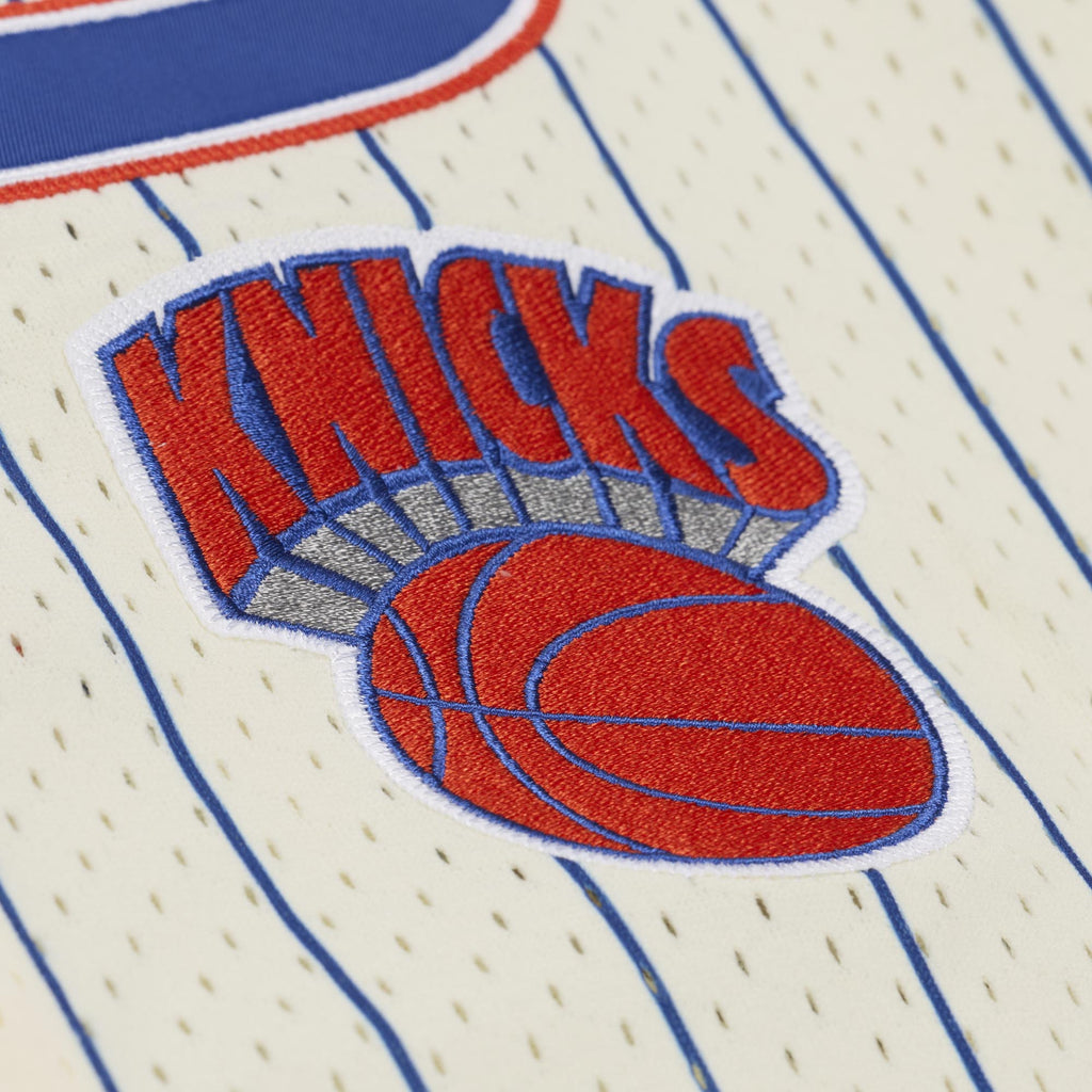 Mitchell & Ness Legends Players Mesh Button Front New York Knicks Carmello Anthony 'Cream'