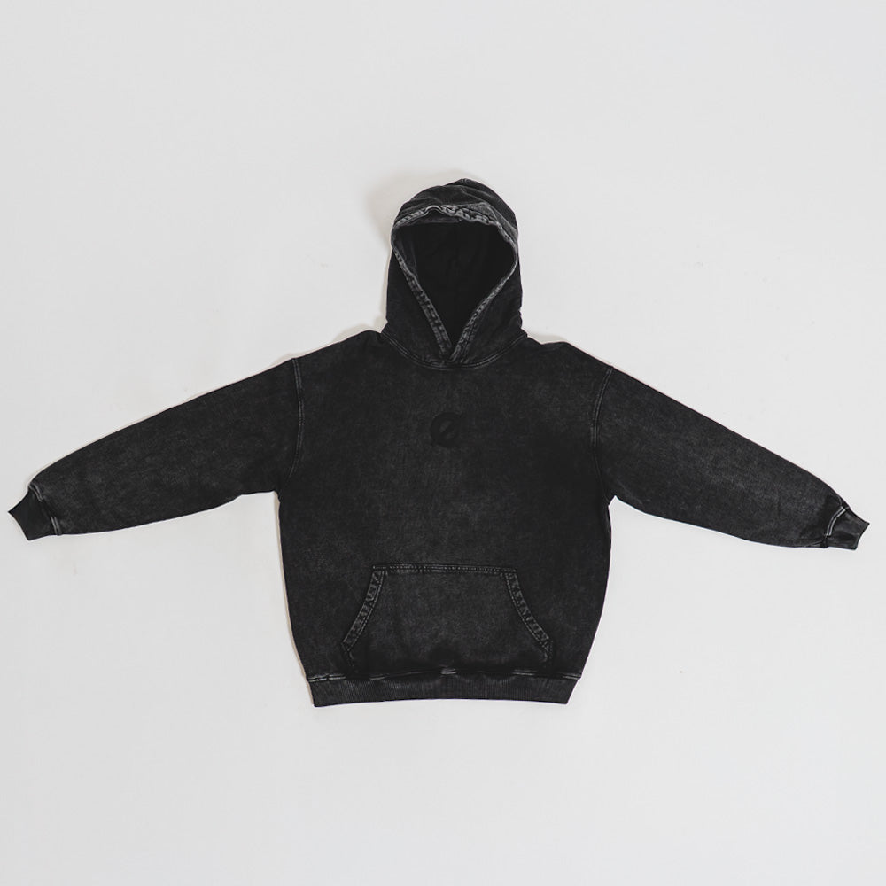 KLOVR Heavyweight Hoodie 'Washed Black'