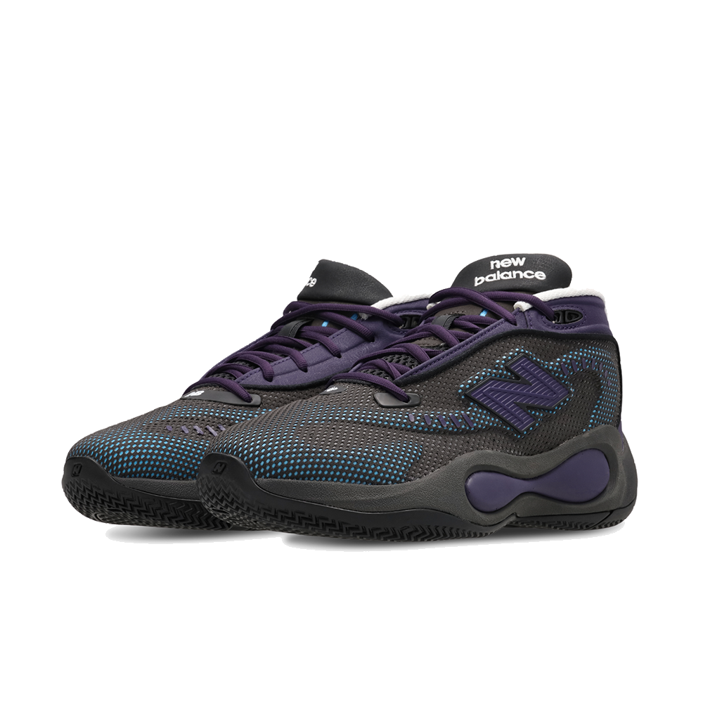 New Balance P400 Basketball Shoes 'Black/Purple/Fan Blue'