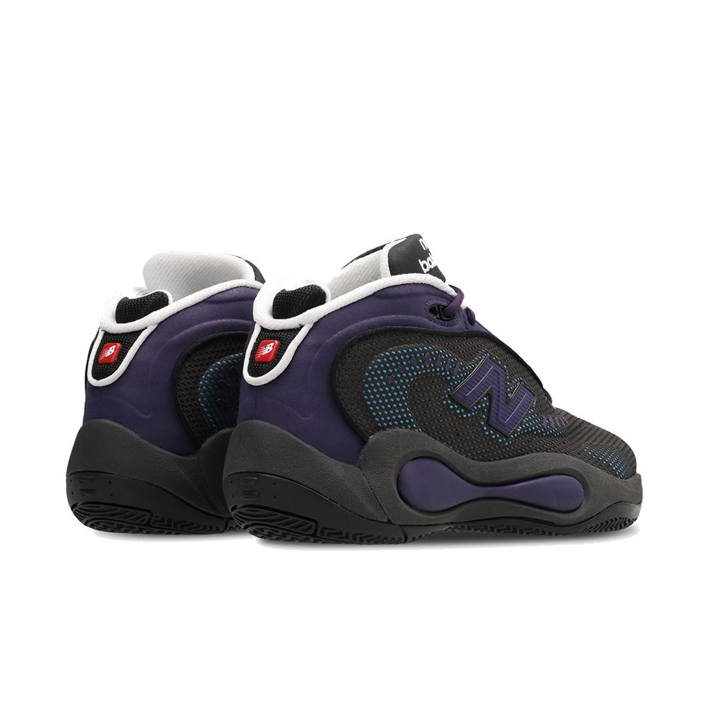 New Balance P400 Basketball Shoes 'Black/Purple/Fan Blue'