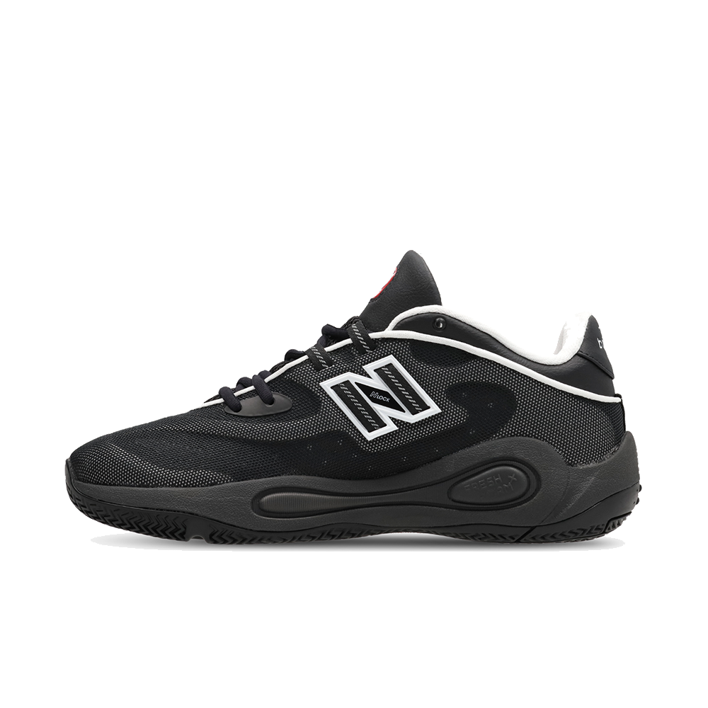 New Balance P400 Low Basketball Shoes 'Blac/White'