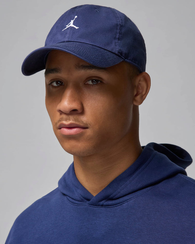 Jordan Club Unstructured Curved-Bill Hat 'Navy/White'