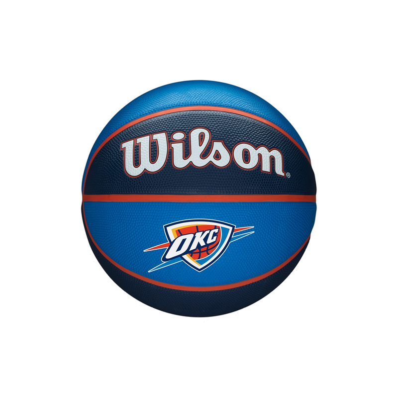 Wilson NBA Team Tribute Basketball Oklahoma City Thunder 'Blue'