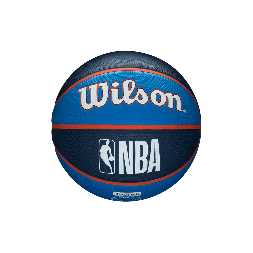 Wilson NBA Team Tribute Basketball Oklahoma City Thunder 'Blue'