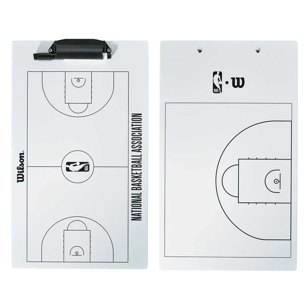 Wilson NBA Coach Dry Erase Board 'White'