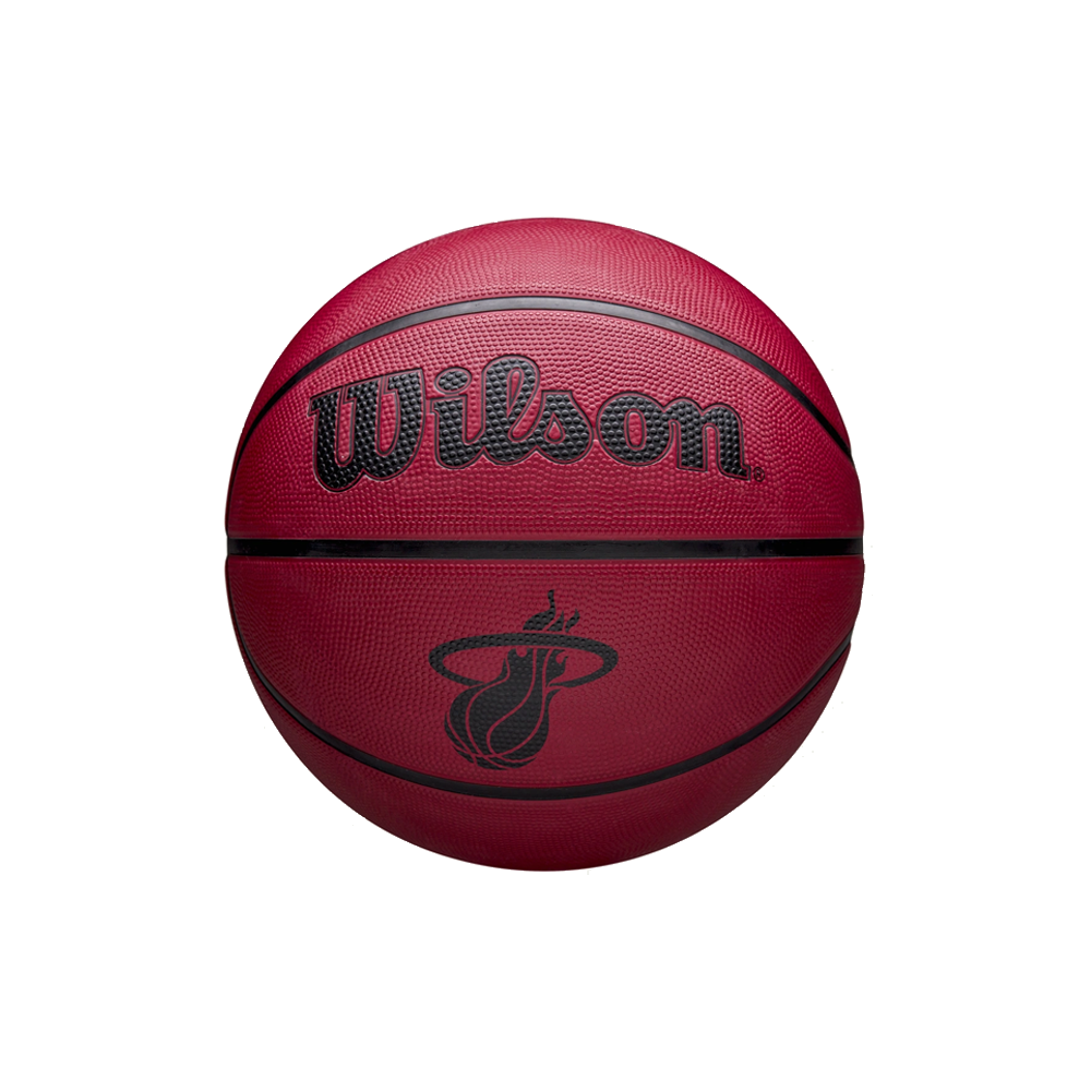 Wilson NBA Team Tribute Solid Basketball Miami Heat Size 5 'Red'