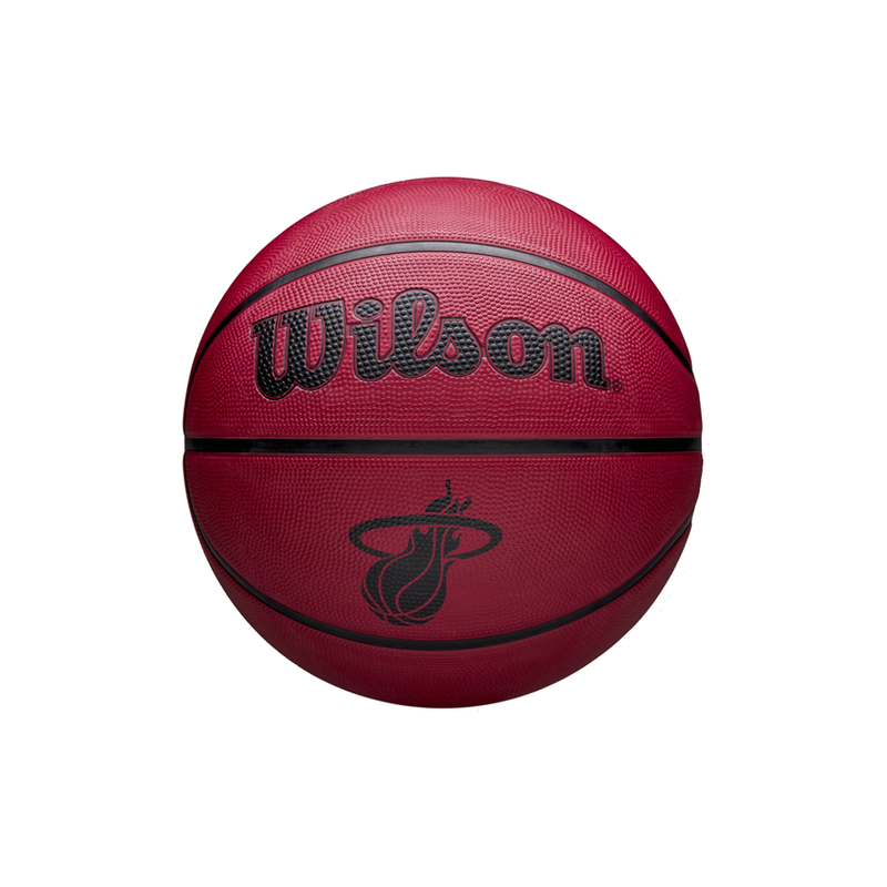 Wilson NBA Team Tribute Solid Basketball Miami Heat Size 5 'Red'