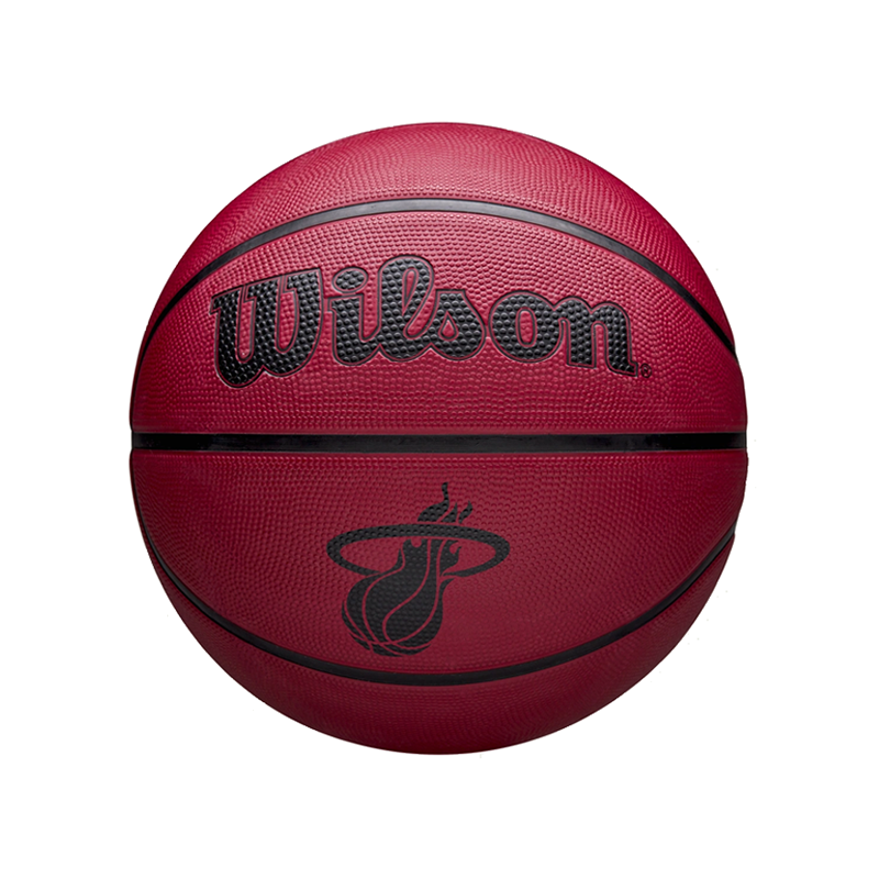 Wilson NBA Team Tribute Solid Miami Heat Size 5 Basketball 'Red'