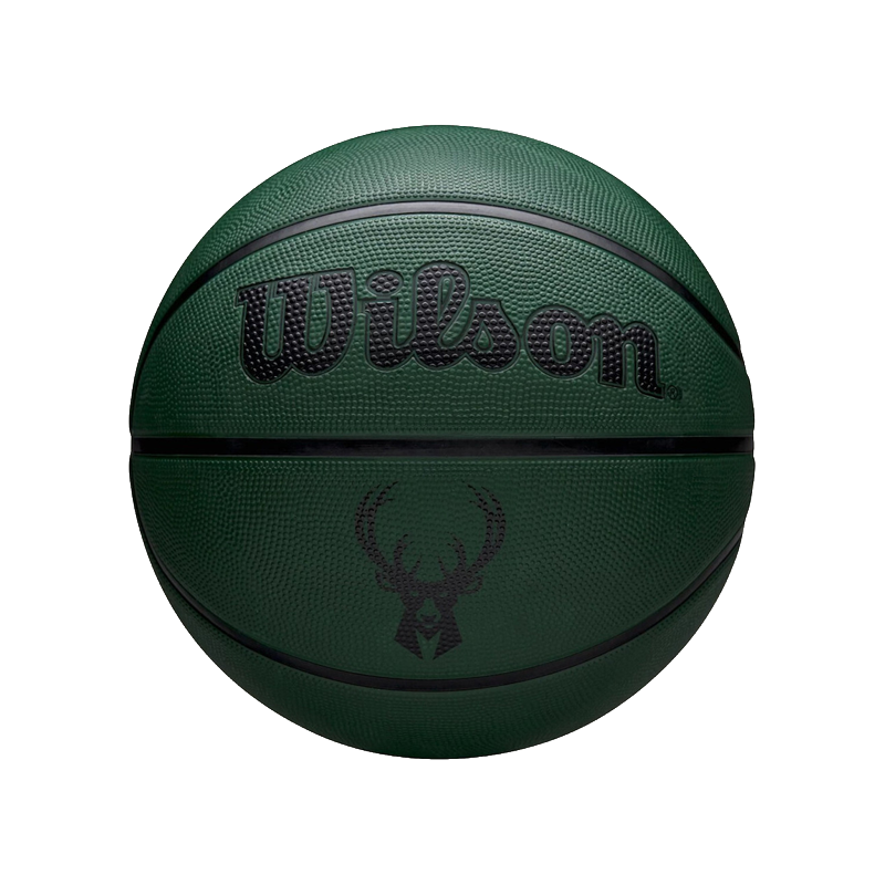 Wilson NBA Team Tribute Solid Milwaukee Bucks Size 5 Basketball 'Green'