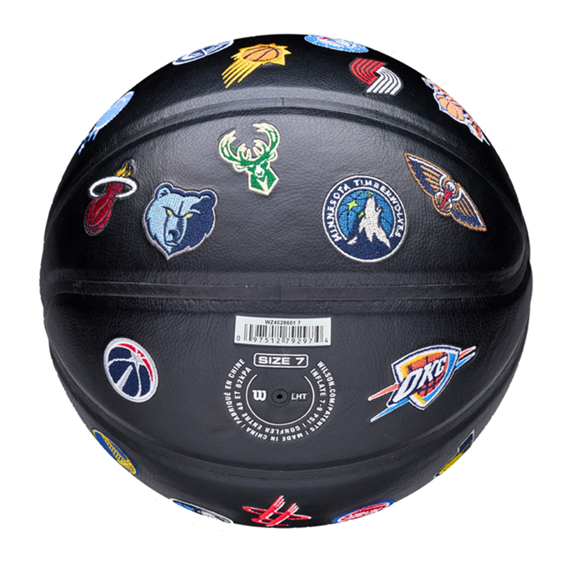 Wilson NBA Team Premiere All Team Size 7 Basketball 'Black'