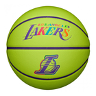 Wilson NBA Team Neon LA Lakers Size 7 Basketball