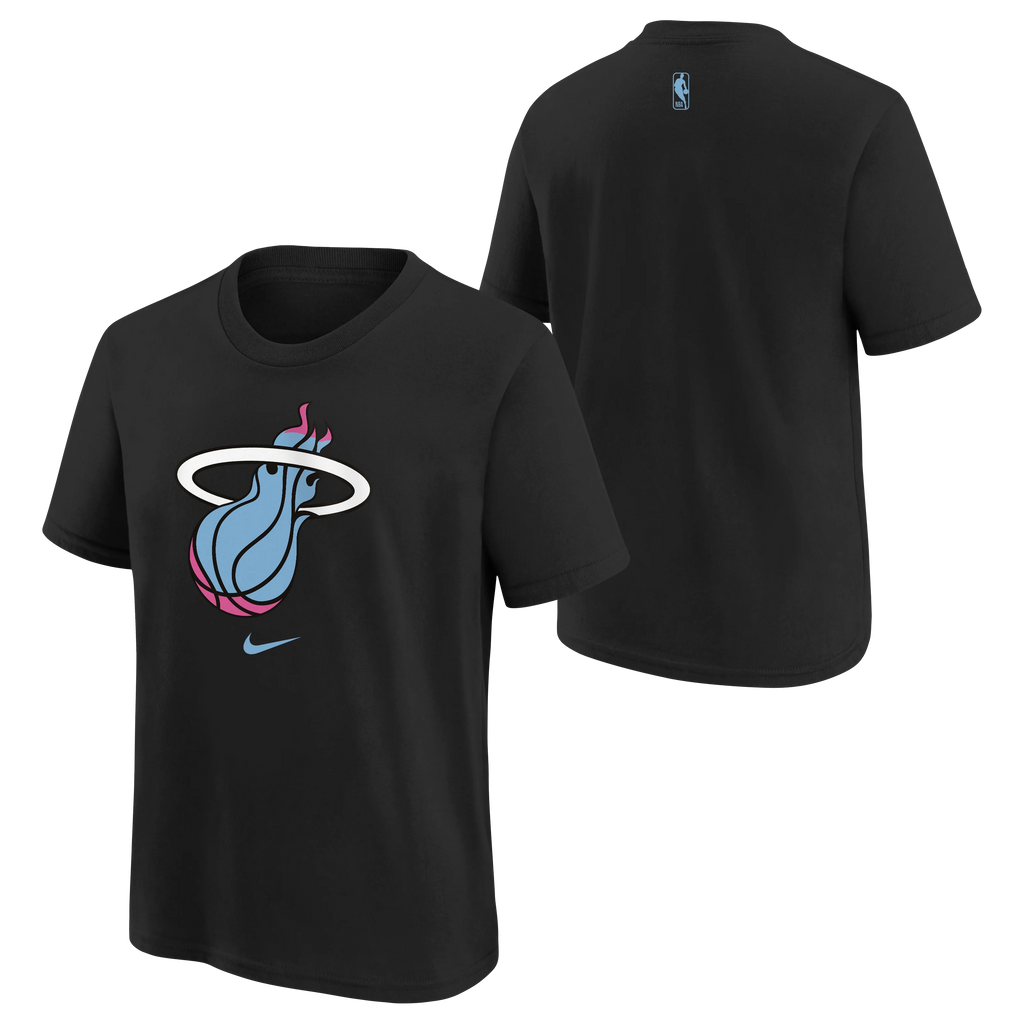 Miami Heat Essential City Edition Kids Nike NBA T-Shirt 'Black'