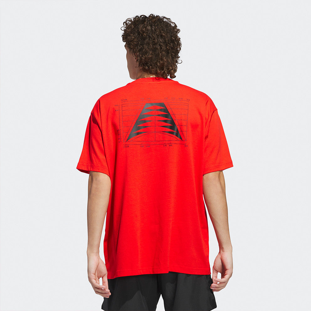 Adidas Basketball Anthony Edwards T-shirt 'Red'