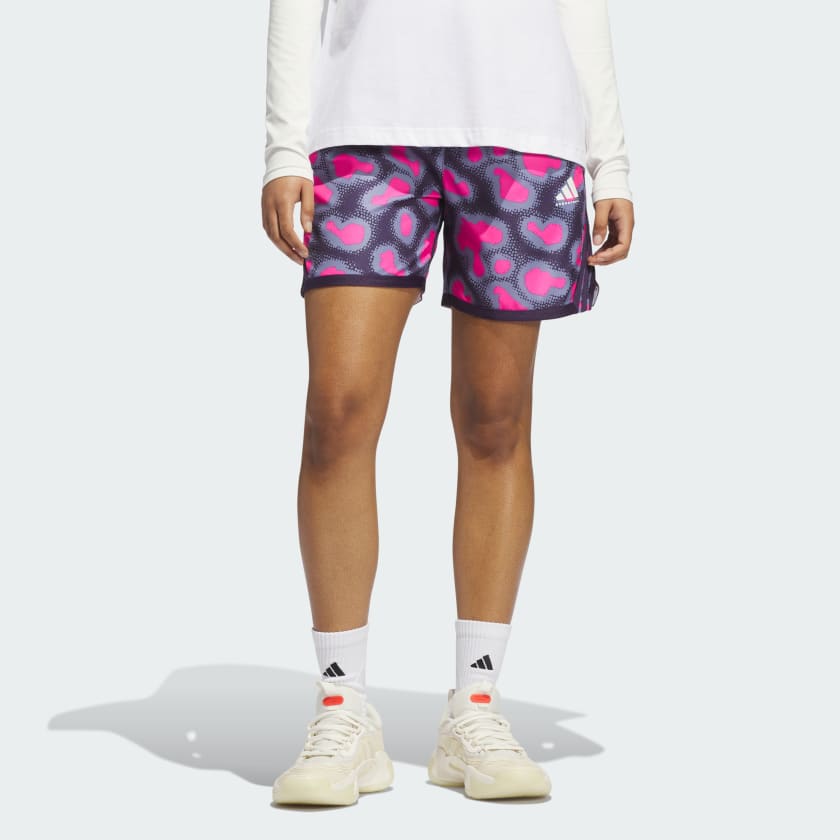 Adidas Crazy Lite Geode Camo AOP Short 'Pink'