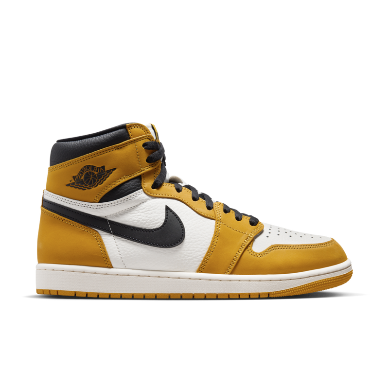 Air Jordan 1 Retro High OG Men's Shoes 'Yellow/Ochre/Sail' â Bouncewear