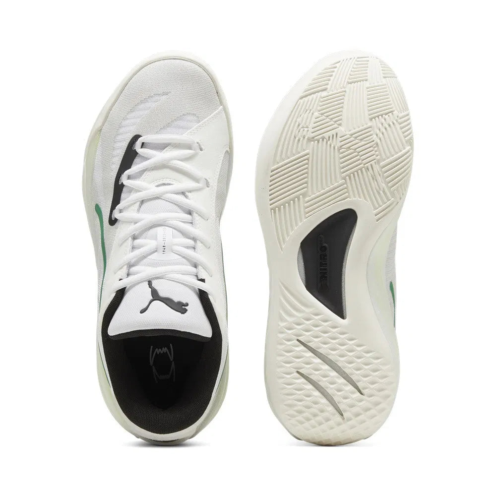 Puma All-Pro Nitro Basketball Shoes 'White/Green'