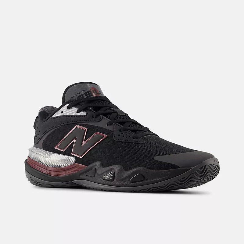 New Balance Hesi Low V2 'Black/Crimson'