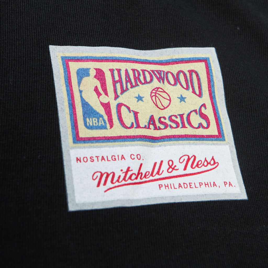 Mitchell & Ness NBA Hard Wood Classic Name & Number Tee T-shirt Allen Iverson Philadelphia 76ers 'Blue'