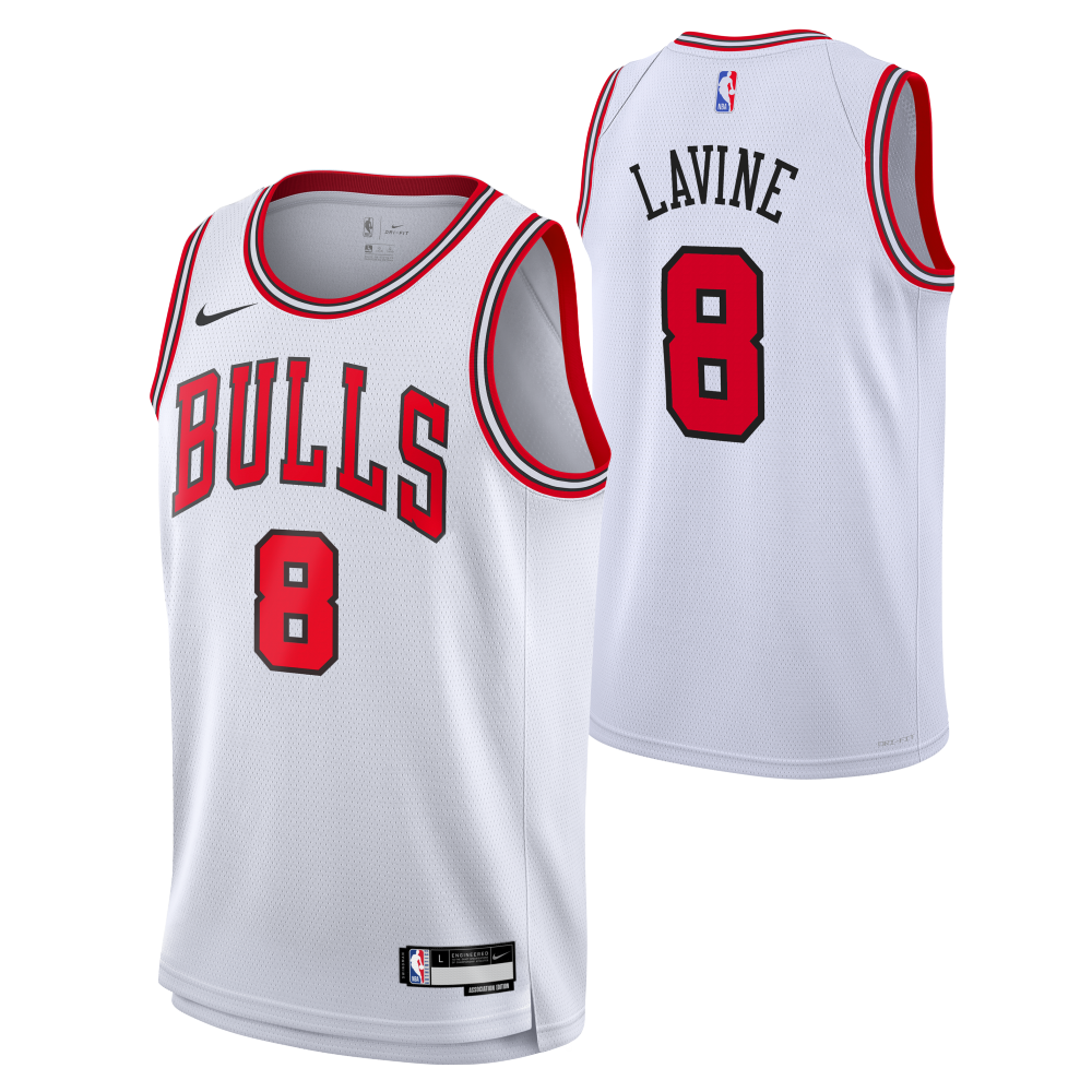 Zach Lavine Chicago Bulls Nike Boys Association Swingman Kids Jersey ...