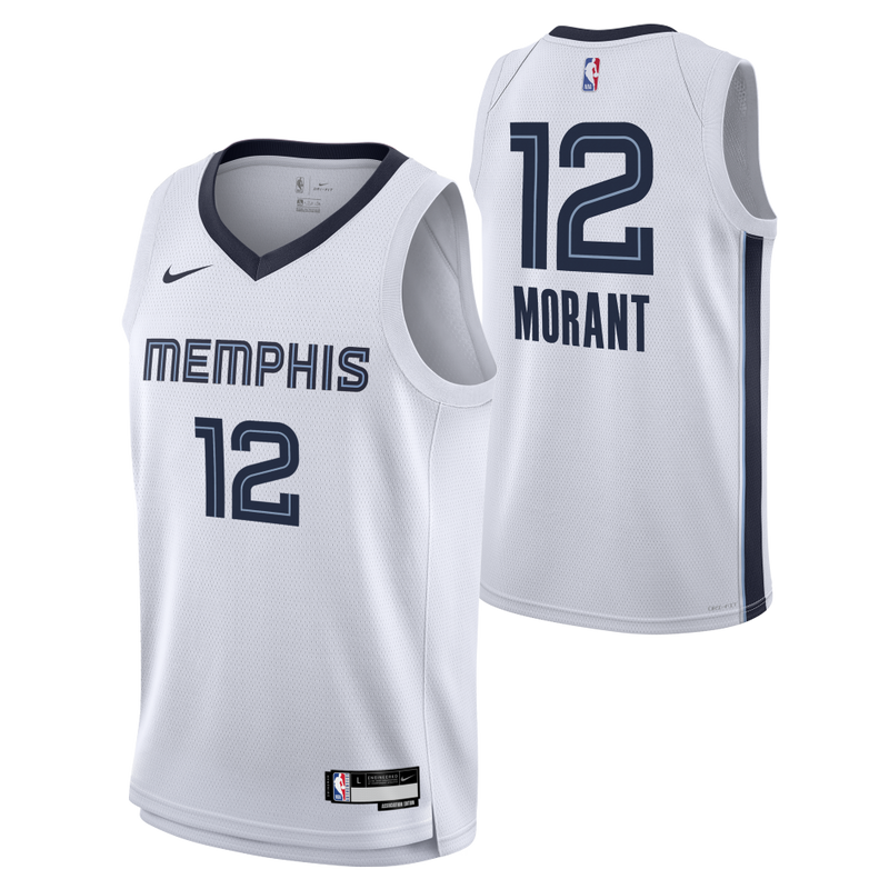 Home Ja Morant Memphis Grizzlies Boys Association Swingman Kids Jersey ...