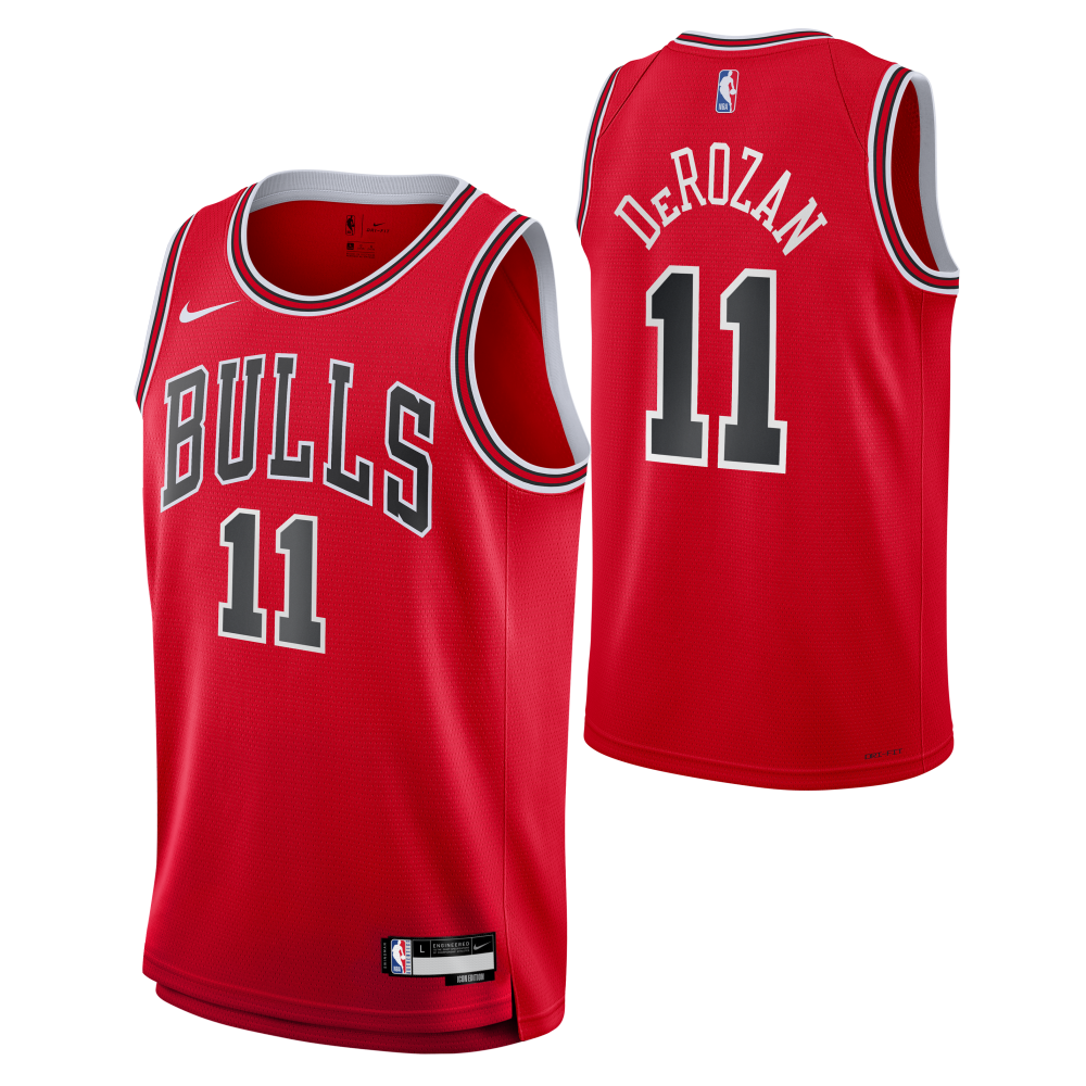 Demar Derozan Chicago Bulls Nike Boys Icon Swingman Kids Jersey 'Red'