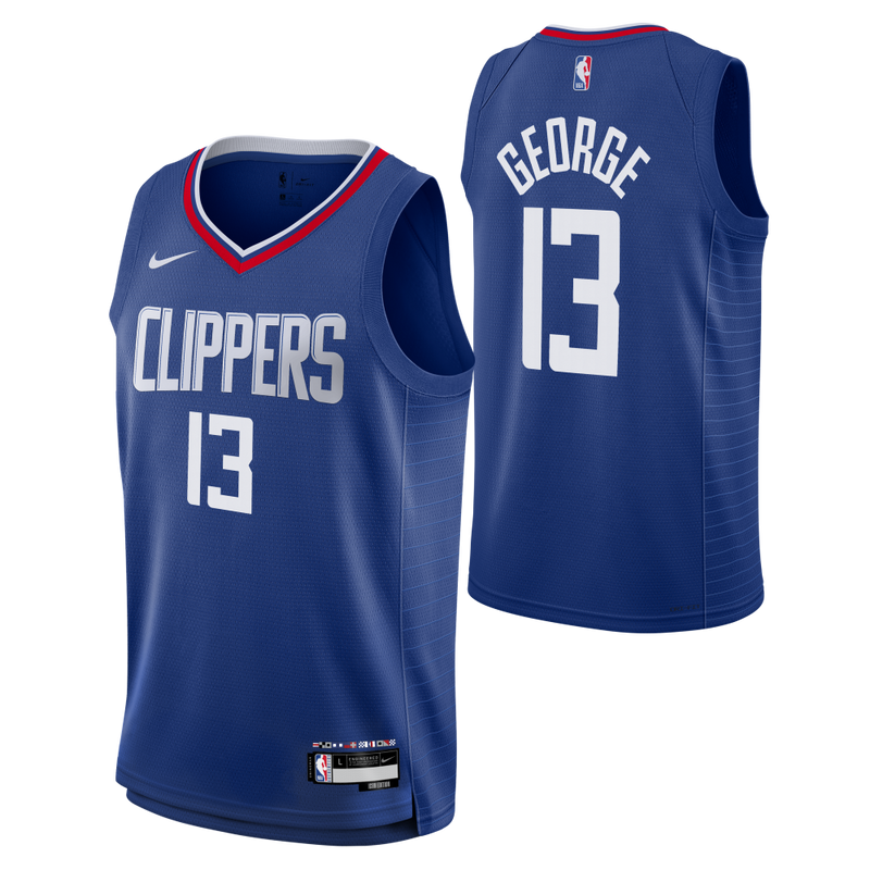 Paul George Los Angeles Clippers Nike icon Edition Kids Jersey 'Blue'