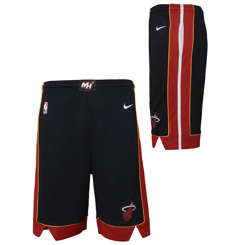 Miami Heat Nike Boys Icon Swingman Kids Short 'Black'