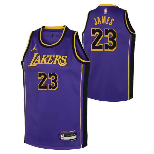 LeBron James Los Angeles Lakers Jordan Boys Statement Swingman Kids Je Bouncewear