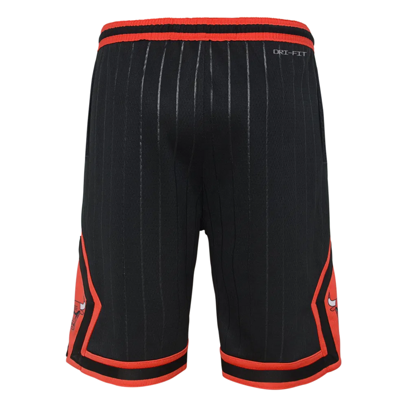 Jordan Chicago Bulls Statement Swingman Kids Short 'Black/Red'