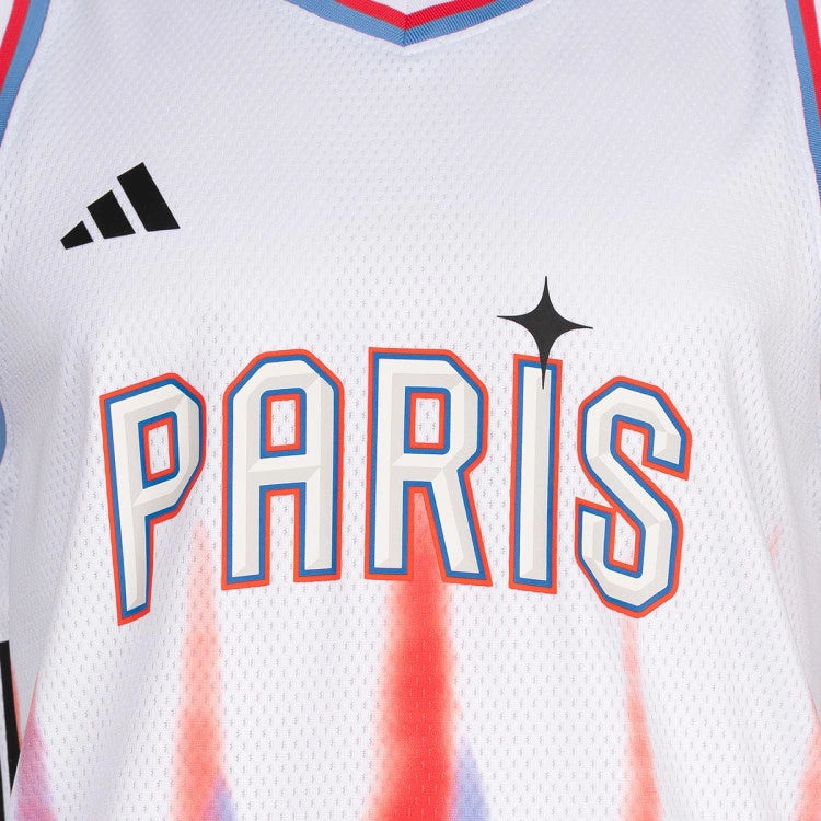 Paris Basketball Maillot Extérieur Adult 'Blanc'