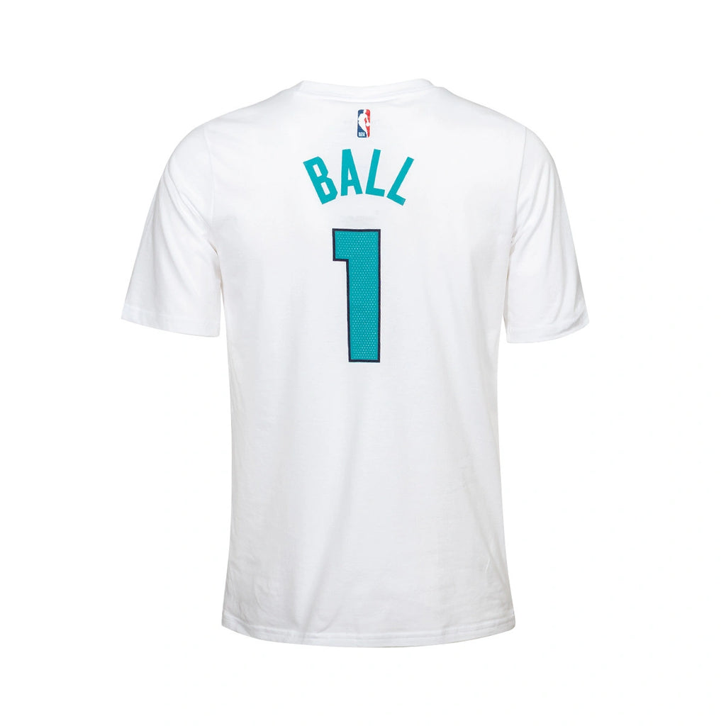 Charlotte Hornets Lamelo Ball Kids Nike Name & Number T-Shirt 'White'