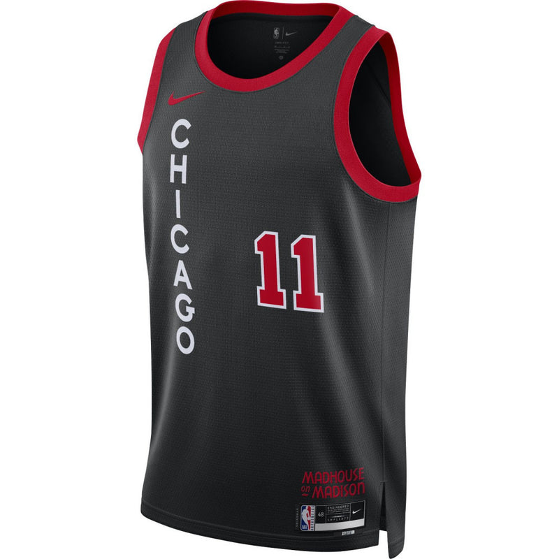 Demare DeRozan Chicago Bulls Nike Boys City Edition Swingman Kids Jersey 'Black'