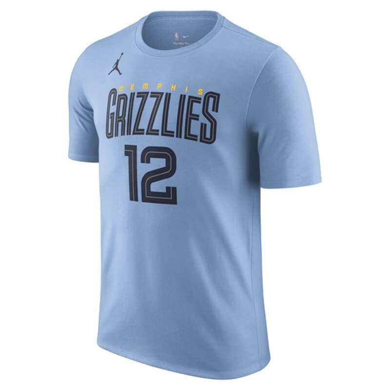 Ja Morant Memphis Grizzlies Jordan Boys Statement N&N Kids T-Shirt 'Blue'