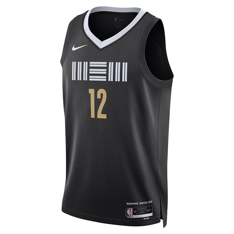 Ja Morant Memphis Grizzlies Nike Boys City Edition Swingman Kids Jersey 'Black'