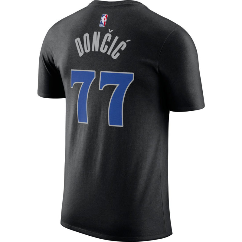 Luka Doncic Dallas Mavericks Nike Boys City Edition N&N Kids T-Shirt 'Black'