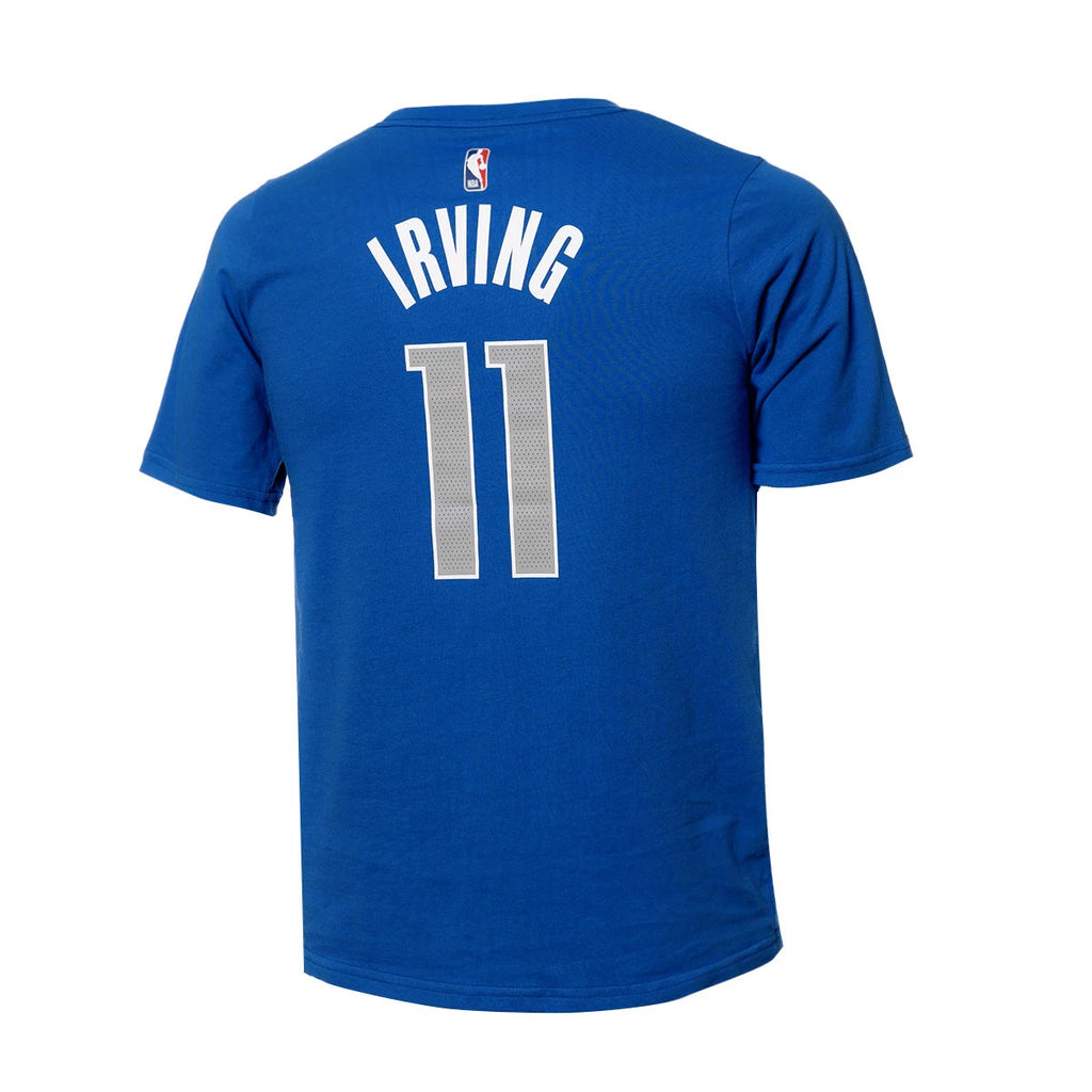 Dallas Mavericks Kyrie Irving Kids Nike Name & Number T-Shirt 'Blue'