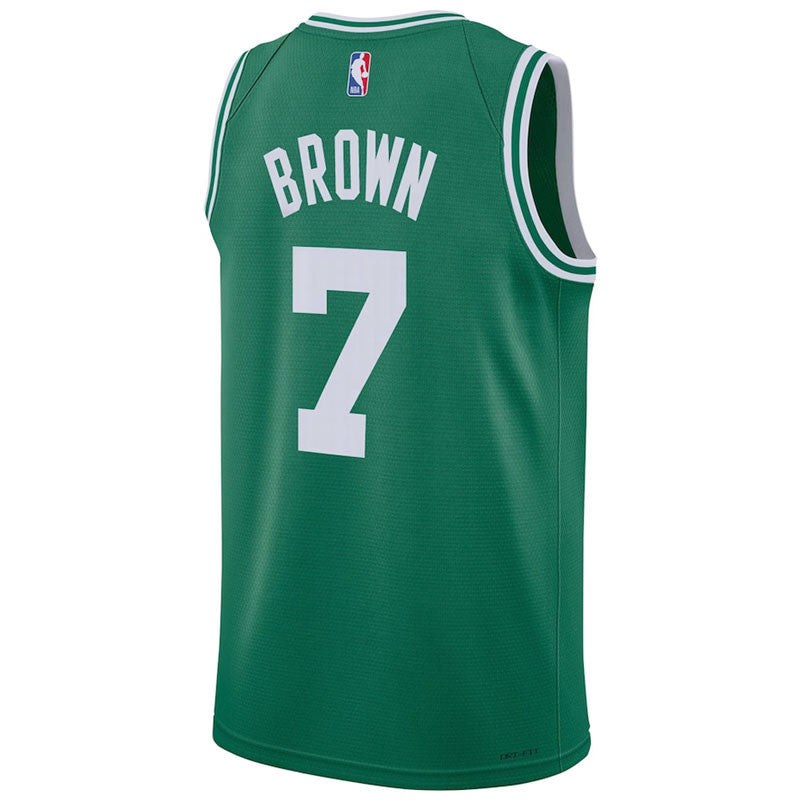 Nike Jaylen Brown Boston Celtics Icon Swingman Kids Jersey 'Clover'