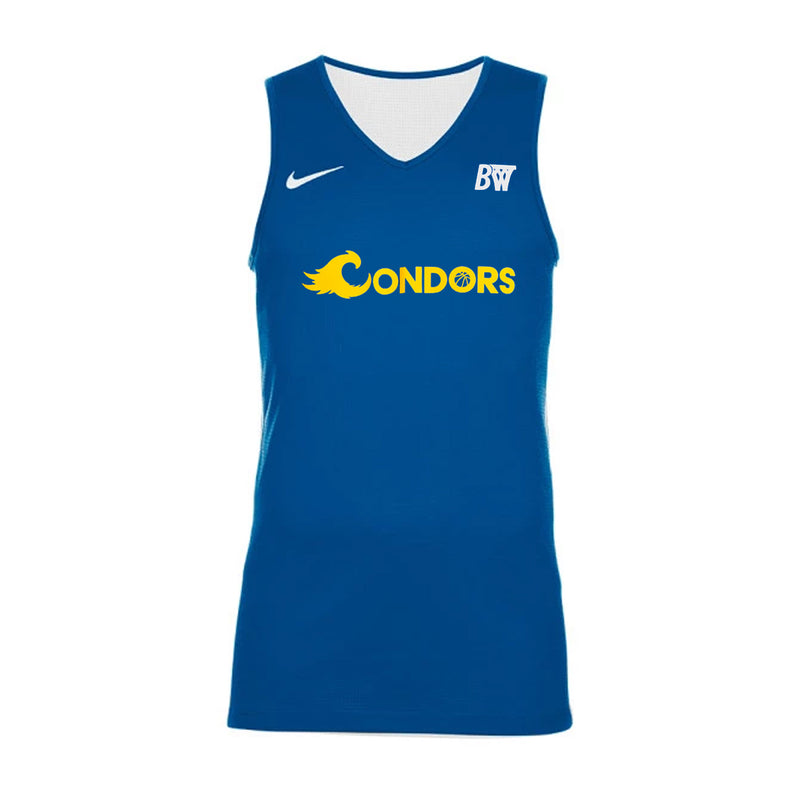 Nike Condors Light weight DRI-FiT Reversible Jersey - Womens 'Royal Blue/White'