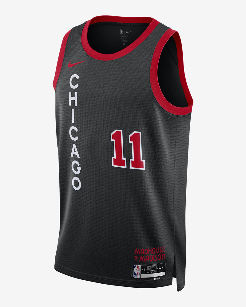 DeMar DeRozan Chicago Bulls City Edition 2023/24 Men's Nike Dri-FIT NBA Swingman Jersey 'Black'
