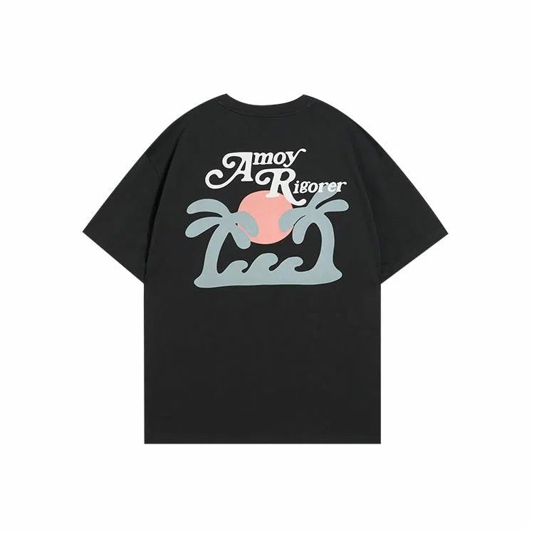 Rigorer Tee-Shirt island 'black'