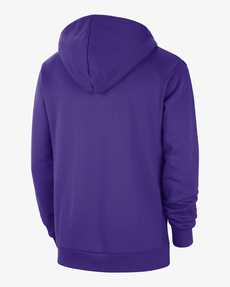 Los Angeles Lakers Standard Issue 2023/24 City Edition Men's Nike NBA Courtside Hoodie 'Purple'