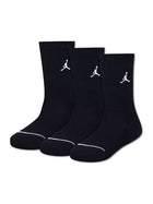 Jordan Kids' Socks Black 3 Pairs 'Black'