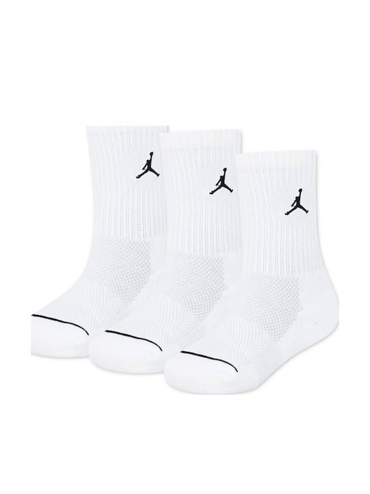 Jordan Everyday Basketball Socks White 3 Pairs Kids 'White'