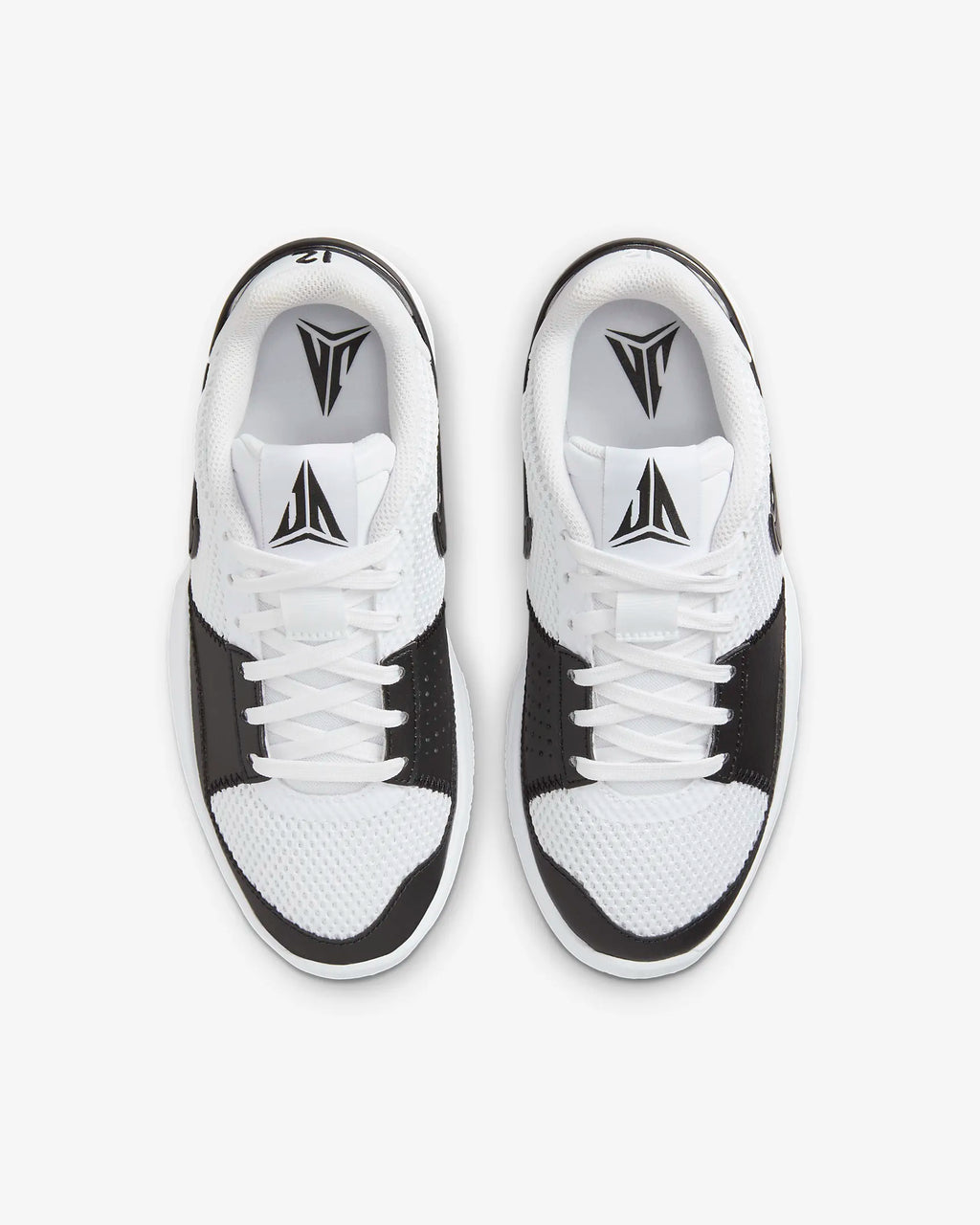 JA 1 Older Kids' Basketball Shoes (GS) 'White/Black'