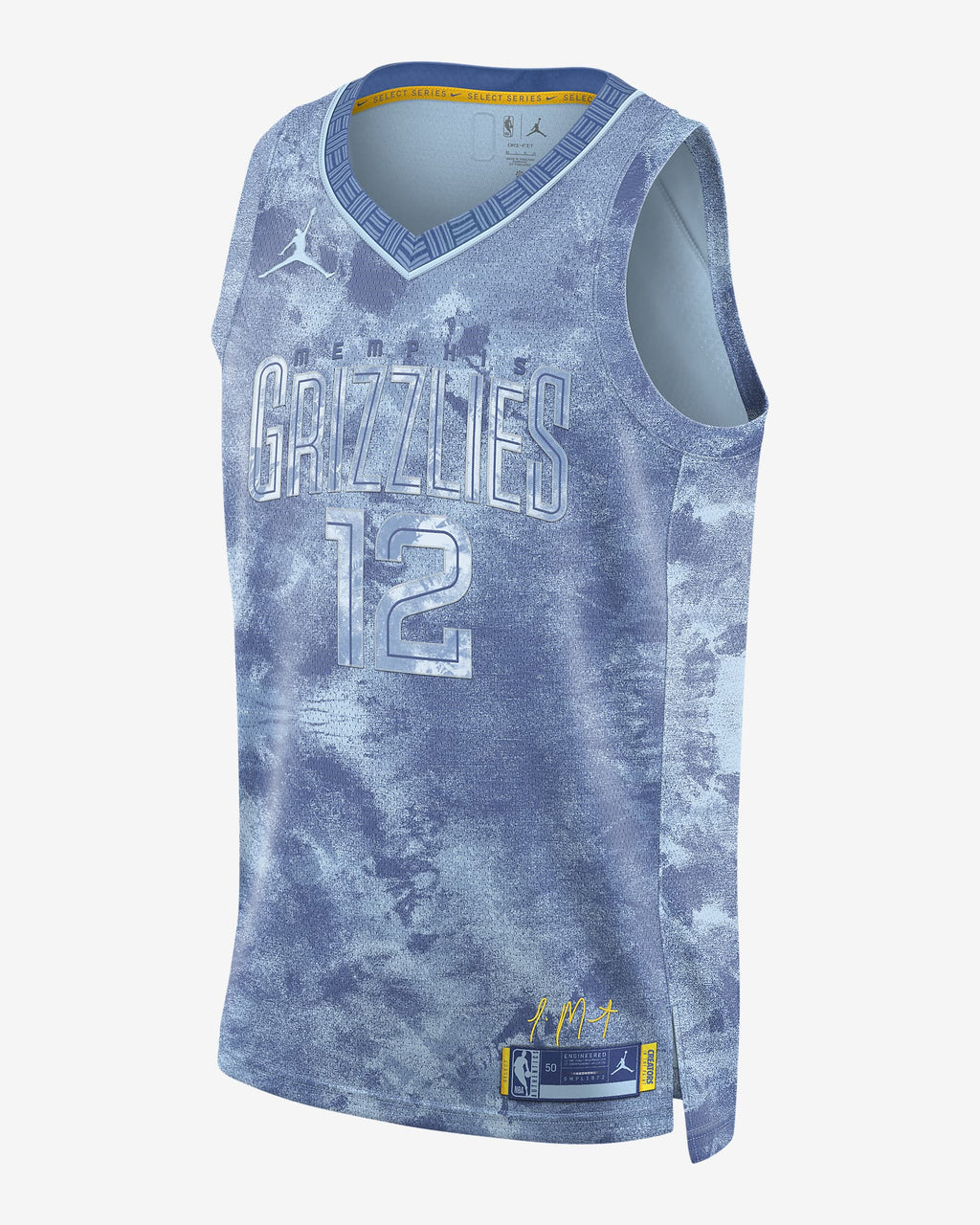 Ja Morant Memphis Grizzlies 2023 Select Series Men's Nike Dri-FIT NBA Swingman Jersey 'Cobalt Tint'