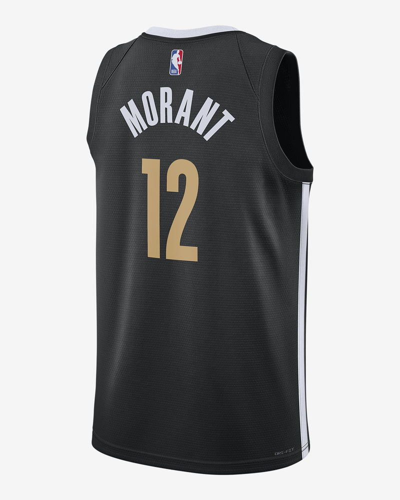 Ja Morant Memphis Grizzlies City Edition 2023/24 Men's Nike Dri-FIT NBA Swingman Jersey 'Black'