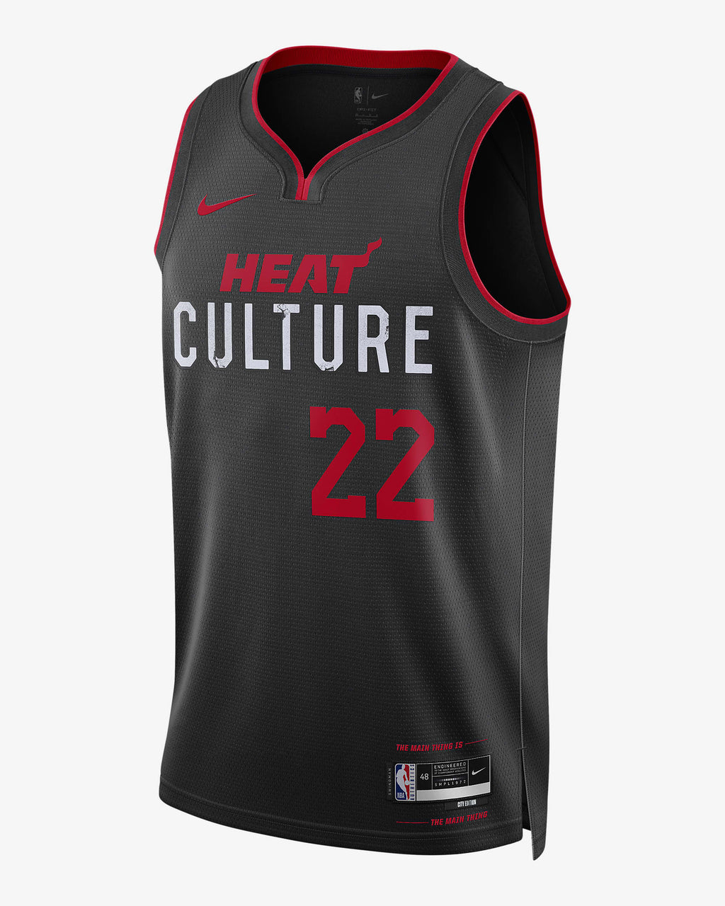 Jimmy Butler Miami Heat City Edition 2023/24 Men's Nike Dri-FIT NBA Swingman Jersey 'Black'