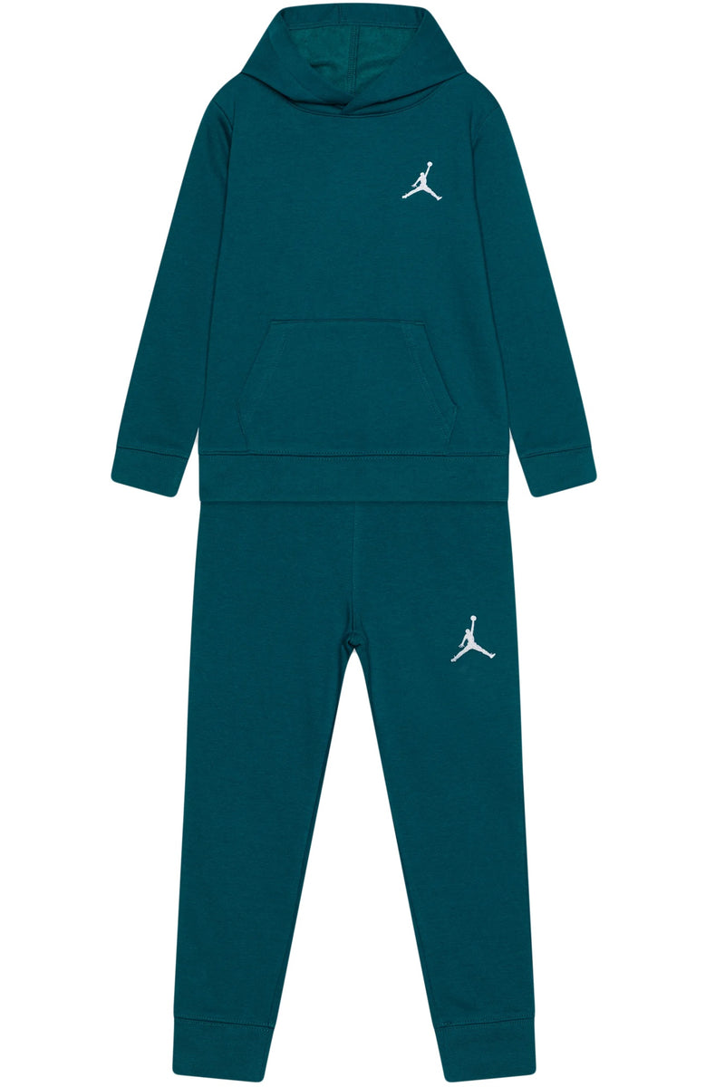 Jordan Brand Essentials Fleece Little Kids Set 'Teal'