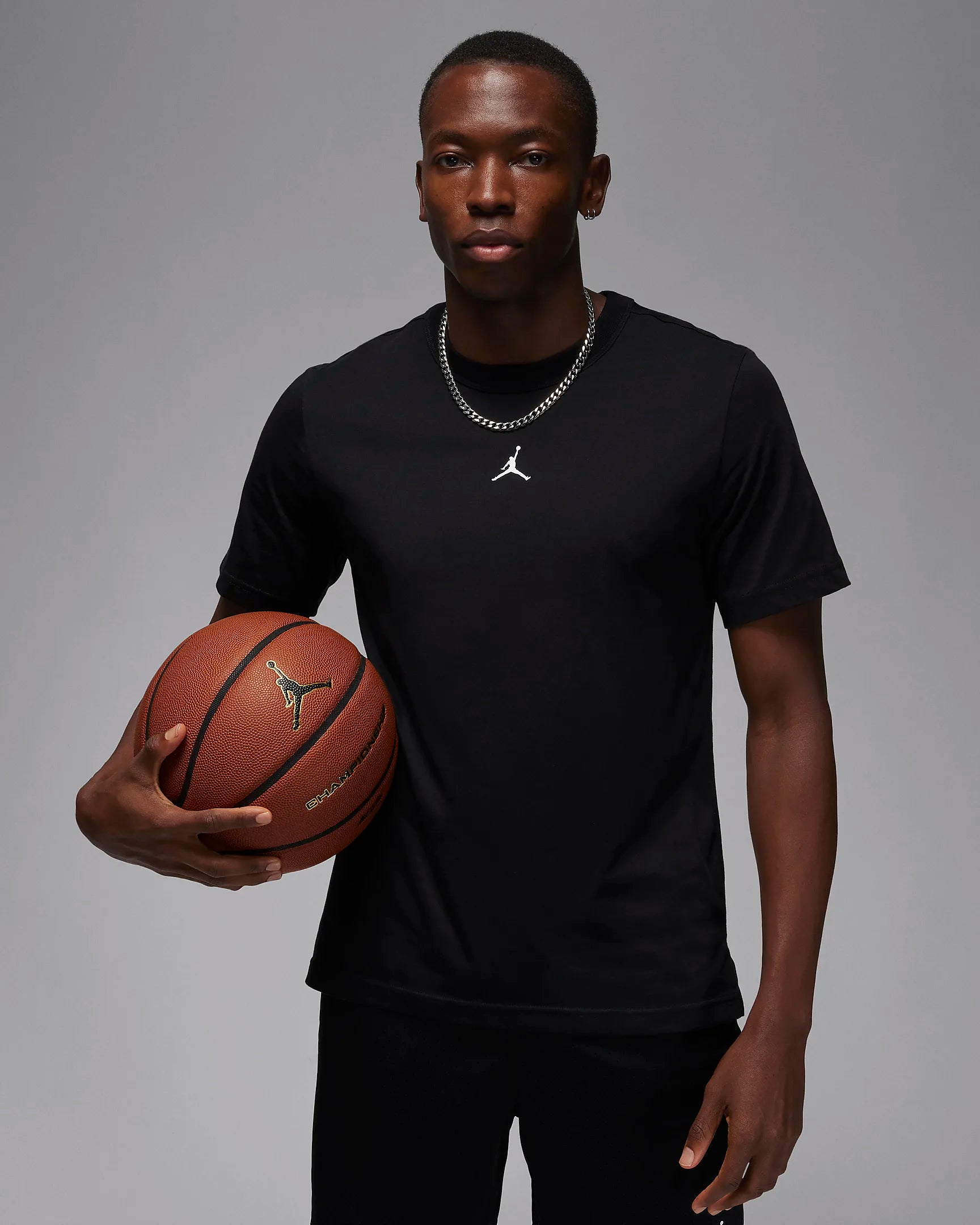 Jordan Dri-FIT Sport Men's Performance Top 'Black/White' – Bouncewear