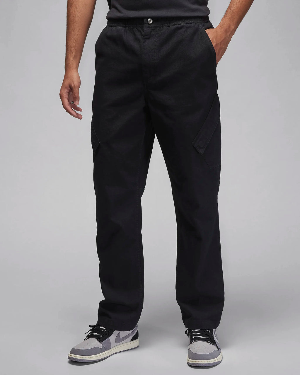 Jordan Essentials Men's Washed Chicago Trousers 'Black'